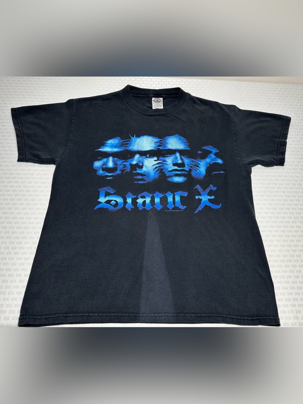 Vintage Y2K Static X Start A War Tour 2-Sided Graphic Concert T Shirt Sz. M RARE
